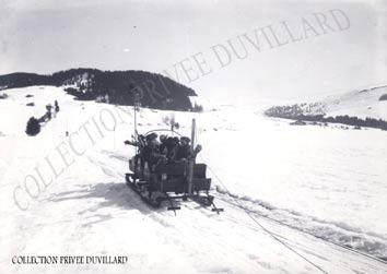 ski megeve traineau duvillard mont arbois 